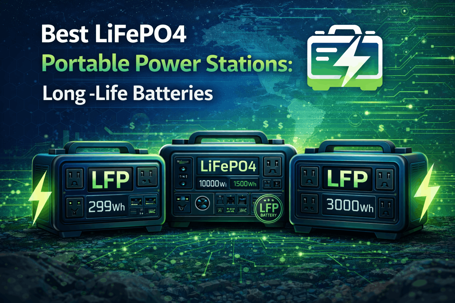 Best LiFePO4 Portable Power Stations: Long-Life Batteries (2026)