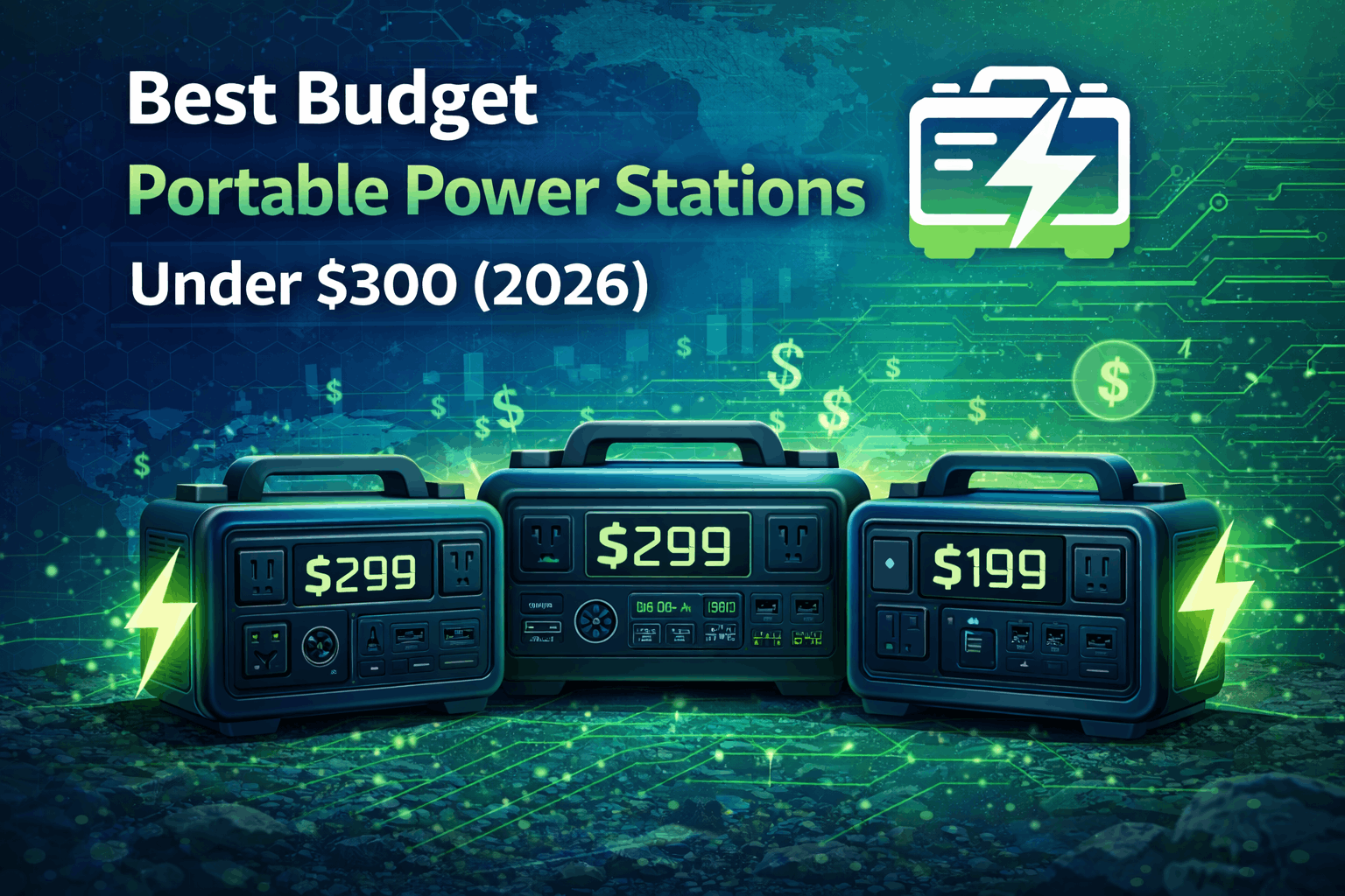 Best Budget Portable Power Stations Under $300 (2026)